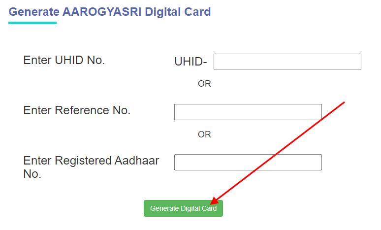 Aarogyasri Card Download